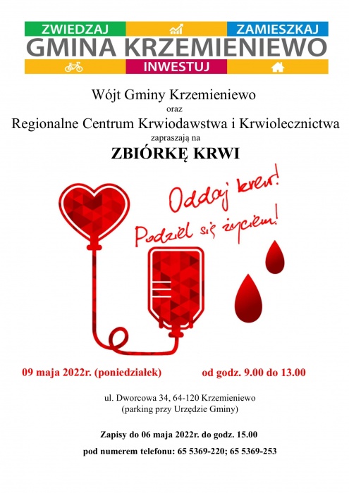 Zdjęcie zbiórki krwi