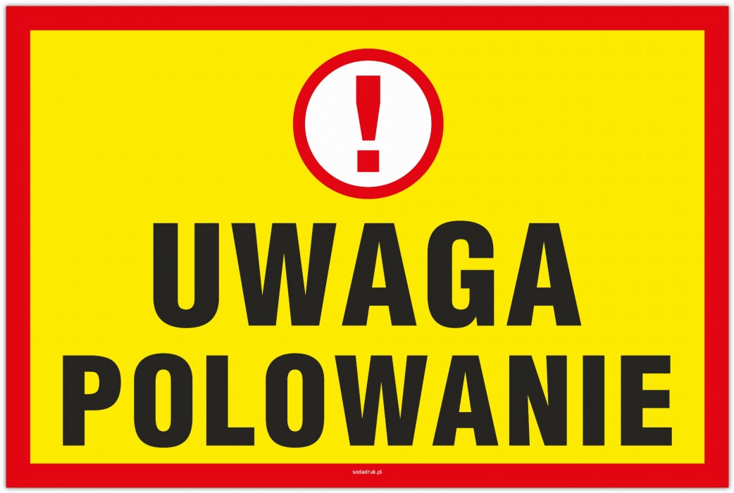 Zdjęcie kalendarza polowań zbiorowych w sezonie 2023/2024 Koło Łowieckie nr 4 "GWIZD" w Lesznie