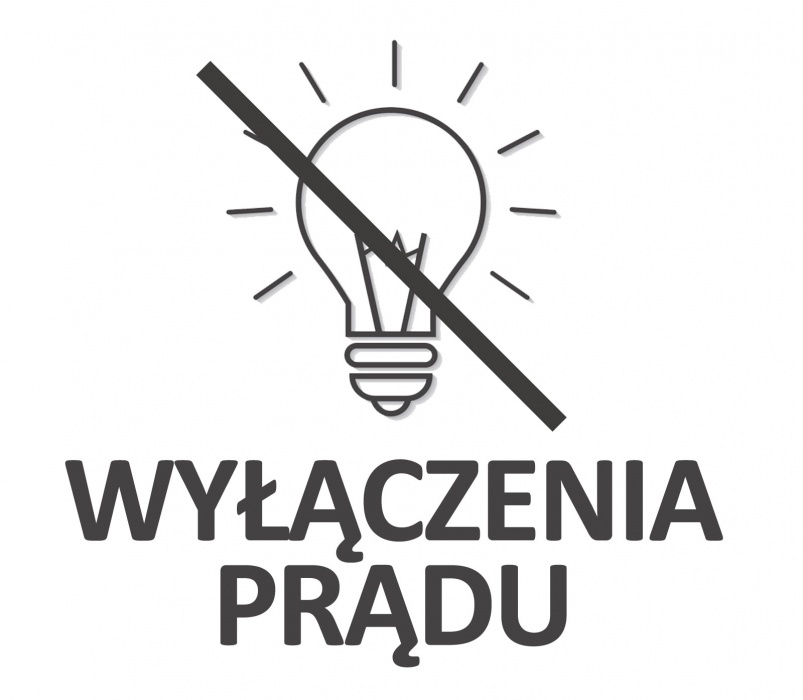 Zdjęcie planowanego wyłączenia prądu