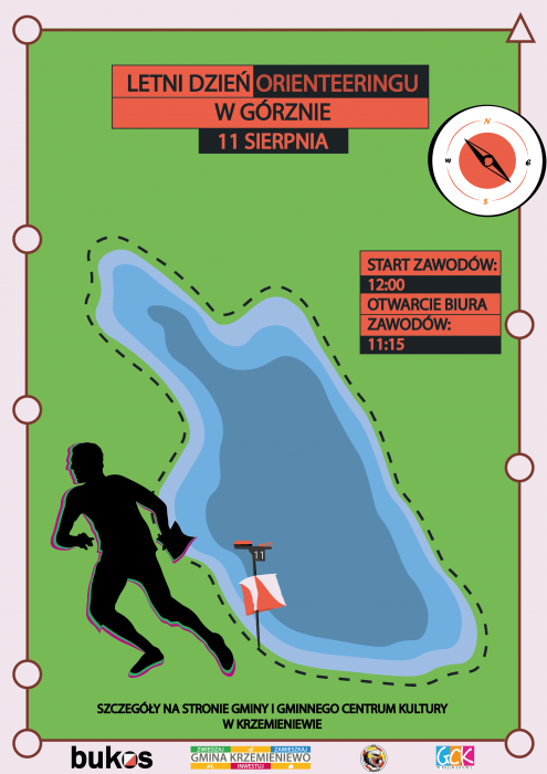 Zdjęcie biegu na orientacje pn. „Letni Dzień Orienteeringu w Górznie”.