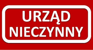 Zdjęcie zamknięcia Urzędu Gminy
