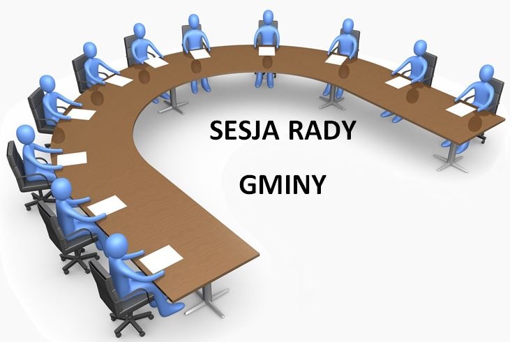 Zdjęcie ogłoszenia o X Sesji Rady Gminy Krzemieniewo