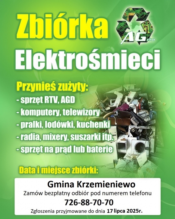 Zdjęcie zbiórki elektroodpadów 