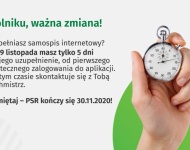 Zdjęcie nr 0 Skróconego czasu na wypełnienie samospisu od pierwszego logowania ( spis rolny 2020 )