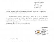 Zdjęcie nr 0 o wprowadzeniu tymczasowej organizacji ruchu w m. Krzemieniewo