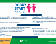 Zdjęcie nr 0  Dobry Start 300+ - informacja ZUS