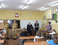 Zdjęcie nr 1  Gmninnych Eliminacji Otwartego Turnieju Wiedzy Pożarniczej "Młodzież Zapobiega Pożarom"